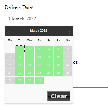 Set Up Minimum Delivery preparation time - Tyche Softwares Documentation