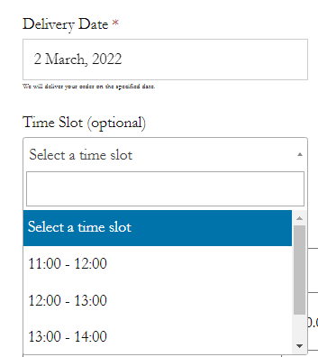 Set Up Minimum Delivery preparation time - Tyche Softwares Documentation