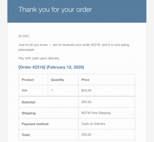 Delivery Date and Time in Email Notifications 4 Delivery Date and Time in Email Notifications - Tyche Softwares Documentation