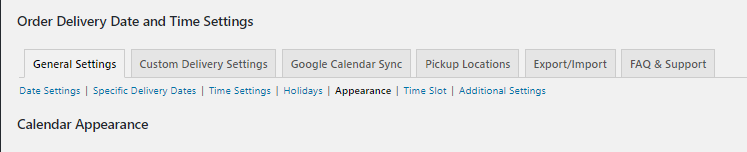 Change Delivery Date calendar in WooCommerce - Calendar Appearance