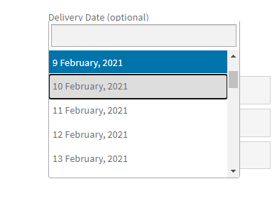 Order Delivery Date Pro For WooCommerce Calendar Appearance - Tyche Softwares Documentation
