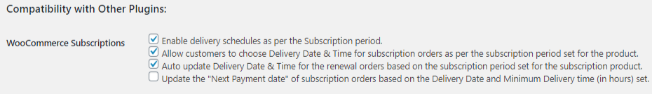 WooCommerce Subscriptions Compatibility Addon - Tyche Softwares Documentation