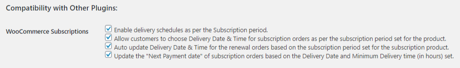 WooCommerce Subscriptions Compatibility Addon - Tyche Softwares Documentation