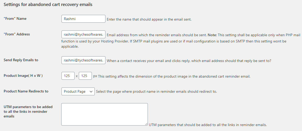 General Settings With Abandoned Cart Pro for WooCommerce - Tyche Softwares Documentation