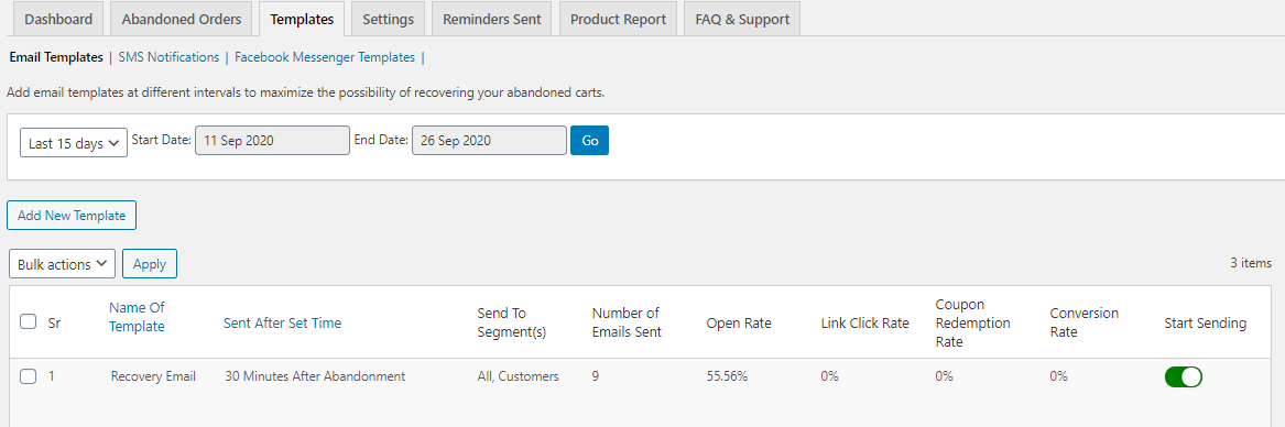 Default Email Templates - Tyche Softwares Documentation