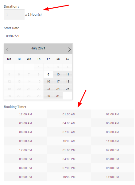 Global settings like the Calendar theme, Date & Time Formats - Tyche Softwares Documentation