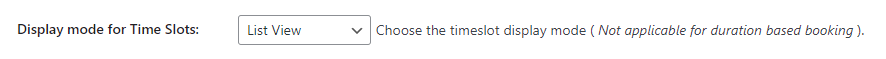 Global settings like the Calendar theme, Date & Time Formats - Tyche Softwares Documentation