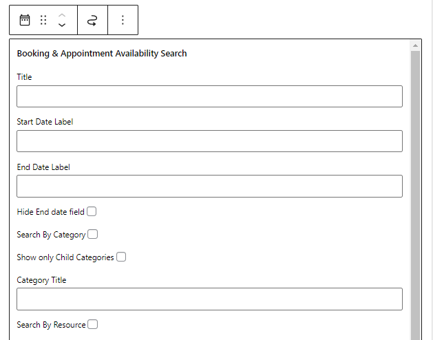 Search Product Availability using Booking Widget - Tyche Softwares Documentation