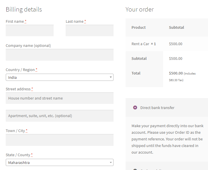 Prices Including or Excluding Taxes - Tyche Softwares Documentation