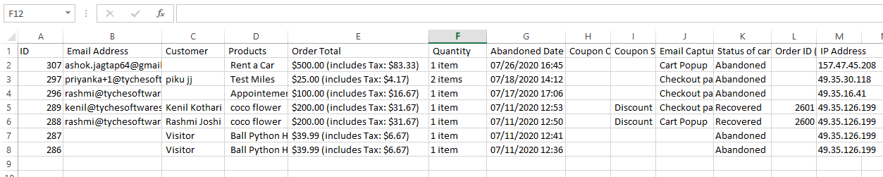 Prices Including or Excluding Taxes - Tyche Softwares Documentation