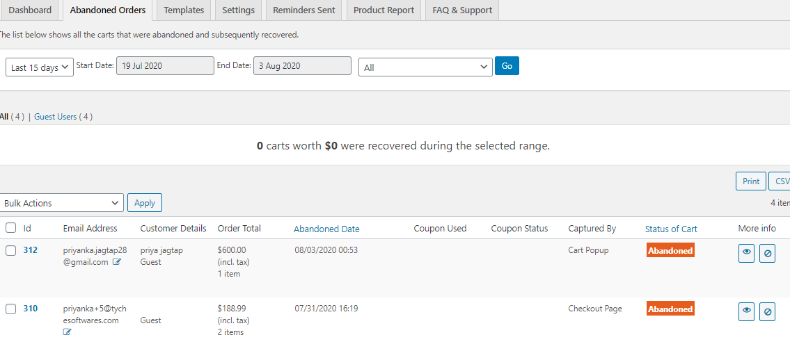 Prices Including or Excluding Taxes - Tyche Softwares Documentation