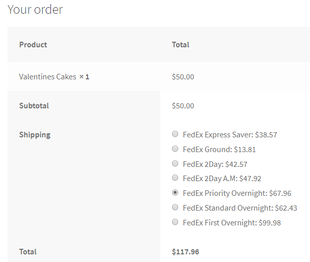 FedEx WooCommerce Shipping - Tyche Softwares Documentation