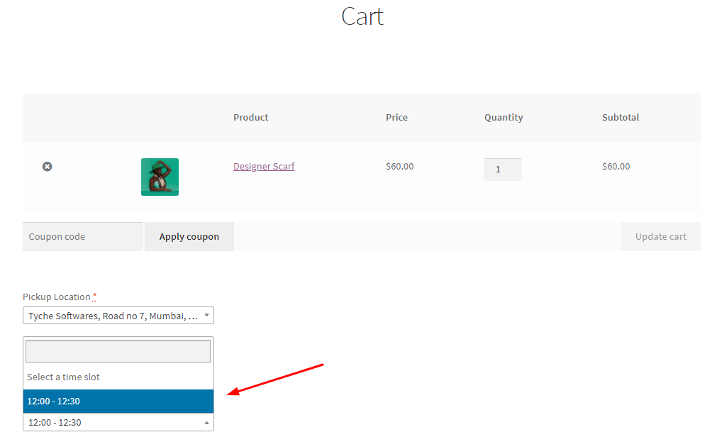 Adding Different Pickup Locations - Tyche Softwares Documentation