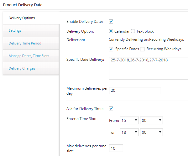 Enable Availability Display On The Product Page - Tyche Softwares Documentation