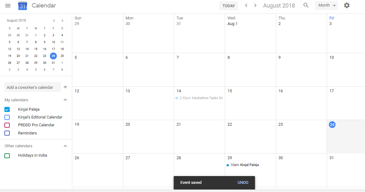 Export Deliveries To Google Calendar - Tyche Softwares Documentation