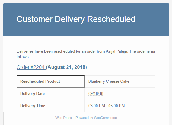 Rescheduling Product Deliveries by Customers - Tyche Softwares Documentation