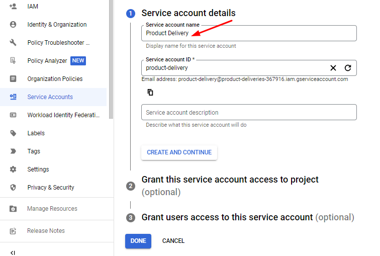 Export Deliveries To Google Calendar - Tyche Softwares Documentation