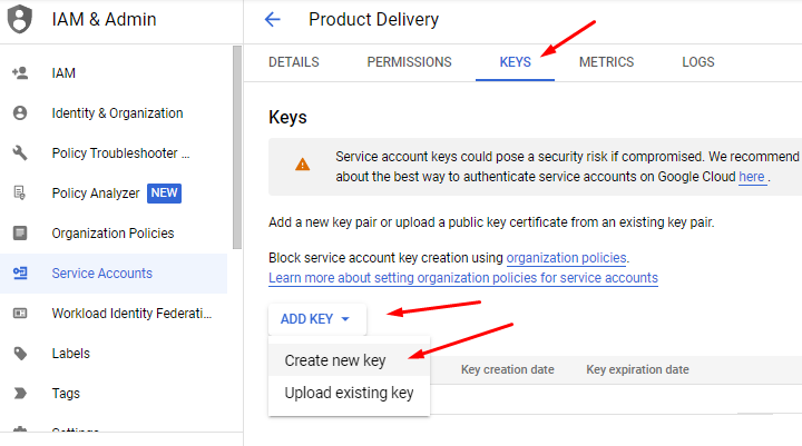 Export Deliveries To Google Calendar - Tyche Softwares Documentation