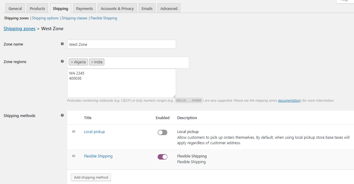Compatibility with Flexible Shipping for WooCommerce by WP Desk - Tyche Softwares Documentation