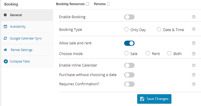 Rental System Addon - Sale & Rent option - Tyche Softwares Documentation