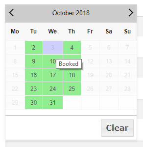 Displaying Delivery Date Availability Calendar Widget Using Custom Delivery Settings - Tyche Softwares Documentation