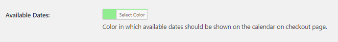 Displaying Delivery Date Availability Calendar Widget Using General Settings - Tyche Softwares Documentation