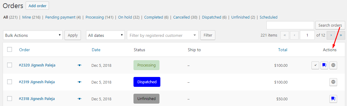 Custom Order Status for WooCommerce General Settings - Tyche Softwares Documentation