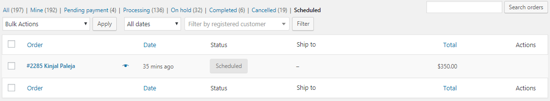 Deposit Options On Checkout Page - Tyche Softwares Documentation