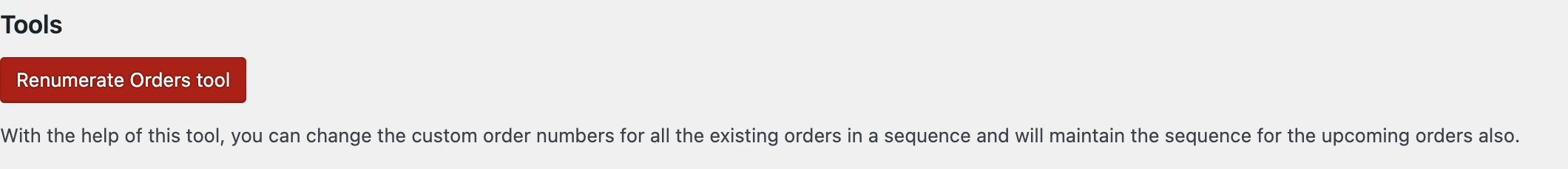 Custom Order Numbers Options - Tyche Softwares Documentation
