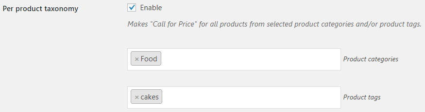 General Settings With Call for Price for WooCommerce - Tyche Softwares Documentation