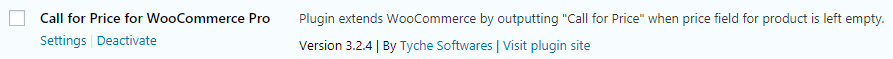 Installing The Plugin: Call for Price for WooCommerce - Tyche Softwares Documentation