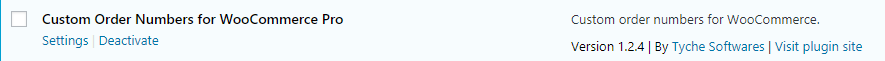 Installing The Plugin: Custom Order Numbers for WooCommerce - Tyche Softwares Documentation