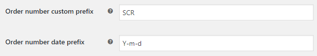 Custom Order Numbers Options 79 Custom Order Numbers Options - Tyche Softwares Documentation