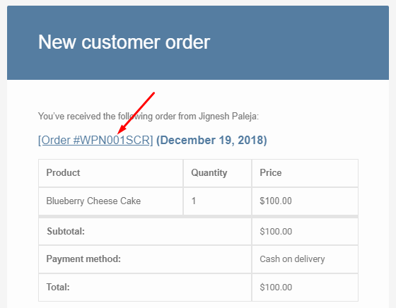 Custom Order Numbers Options - Tyche Softwares Documentation