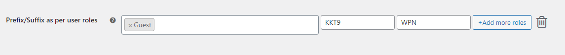 Custom Order Numbers Options - Tyche Softwares Documentation