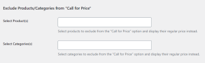 General Settings With Call for Price for WooCommerce 6 General Settings With Call for Price for WooCommerce - Tyche Softwares Documentation
