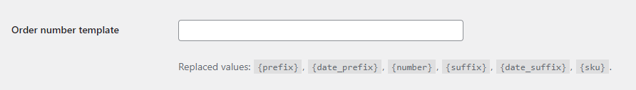 Custom Order Numbers Options - Tyche Softwares Documentation