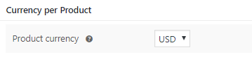 General Settings Currency per Product for WooCommerce - Tyche Softwares Documentation