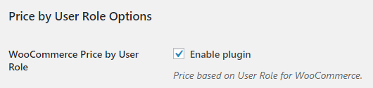 General Settings With Product Prices By User Roles for WooCommerce - Tyche Softwares Documentation