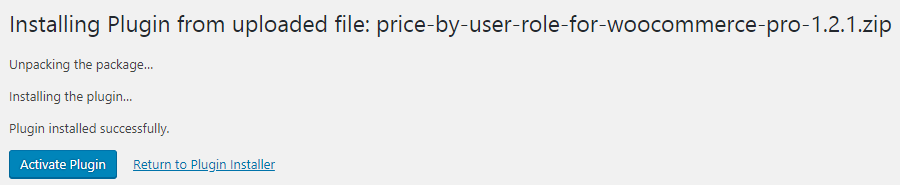 Installing The Plugin: Product Prices By User Roles for WooCommerce - Tyche Softwares Documentation