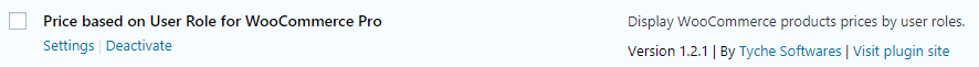 Installing The Plugin: Product Prices By User Roles for WooCommerce - Tyche Softwares Documentation