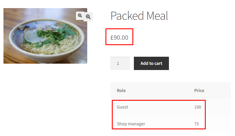 Per Product Settings in Product Prices By User Roles for WooCommerce - Tyche Softwares Documentation
