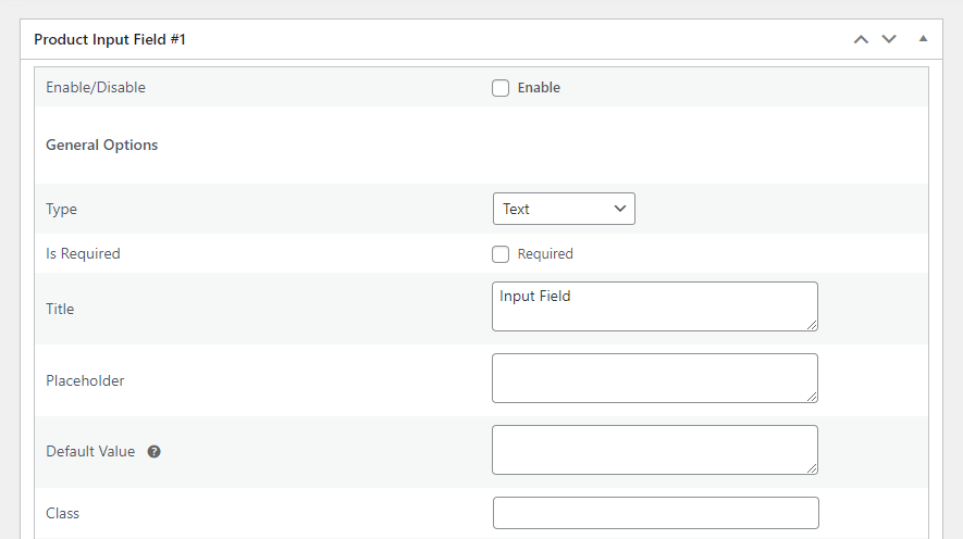 Per Product Settings - Tyche Softwares Documentation