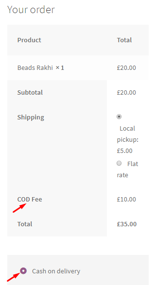 Payment Gateway Settings - Cash on delivery 9 Payment Gateway Settings - Cash on delivery - Tyche Softwares Documentation