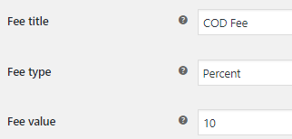 Payment Gateway Settings - Cash on delivery 13 Payment Gateway Settings - Cash on delivery - Tyche Softwares Documentation