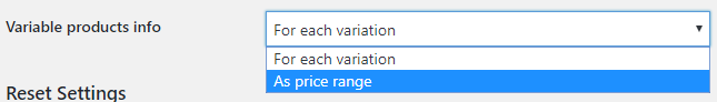 Info Settings - Tyche Softwares Documentation