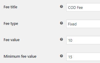 Payment Gateway Settings - Cash on delivery 18 Payment Gateway Settings - Cash on delivery - Tyche Softwares Documentation
