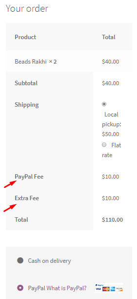 Global Extra Fee Settings 13 Global Extra Fee Settings - Tyche Softwares Documentation