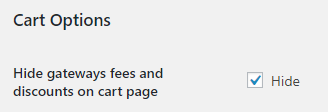 Payment Gateway Based Fees and Discounts for WooCommerce General Settings - Tyche Softwares Documentation