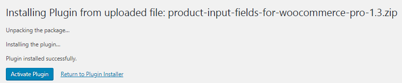 Installing The Plugin: Product Input Fields for WooCommerce - Tyche Softwares Documentation